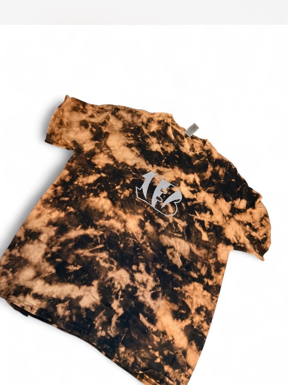 NFL Cincinnati Bengals football custom made short sleeve shirt sz L